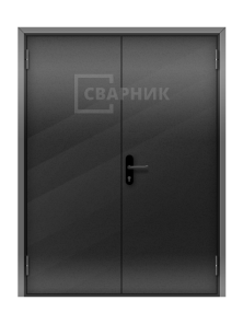 Подвальная дверь металлическая двупольная ДП-054