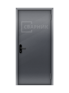Железная техническая дверь глухая ДТМ-018