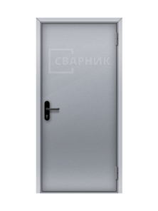 Входная стальная дверь для хозблока бюджетная ДХ-017