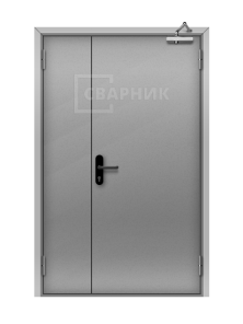Металлическая входная дверь для котельной ДК-041 огнеупорная