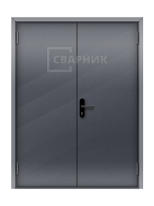 Дверь техническая для складских помещений под ключ ДC-003 нестандартная