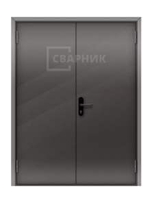 Стальная входная техническая дверь глухая ДТМ-078