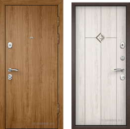 Дверь входная антивандальная в коттедж винорит — массив