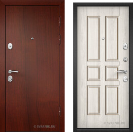 Дверь в офис массив белый дуб