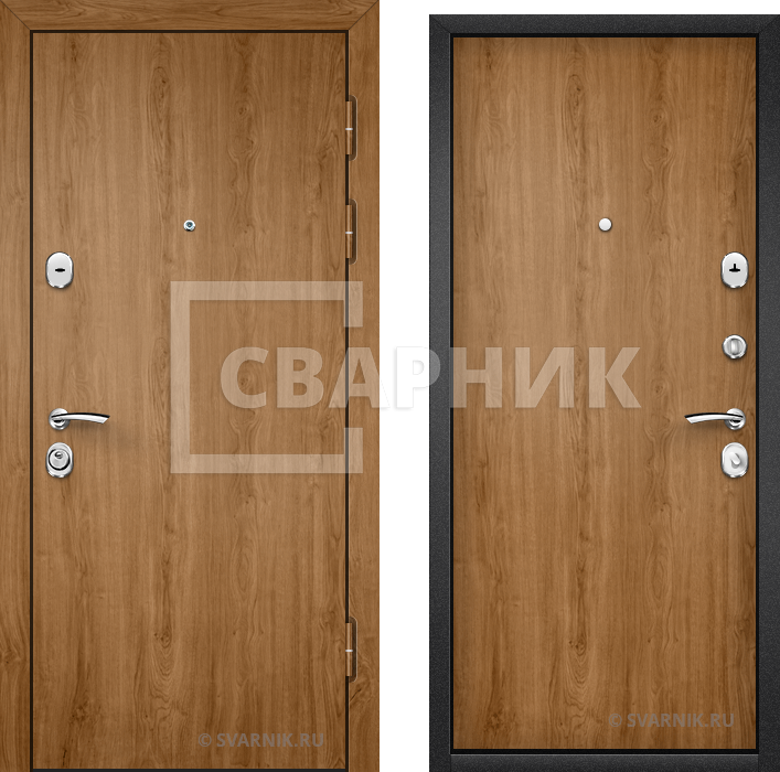 Дверь входная внутренняя в коттедж — фото 1