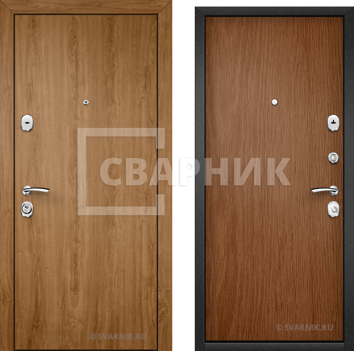 Входная дверь с внутренними петлями недорогая ДБП-101 — фото 1