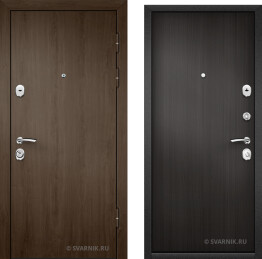 Дверь входная трехконтурная в дом ламинат — ламинат