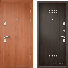 Дверь металлическая с установкой в дом ламинат — МДФ