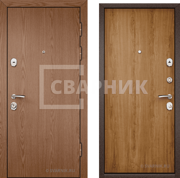 Дверь стальная с монитором на заказ ДВН-104 — фото 1