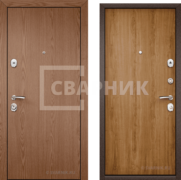 Металлическая дверь с внутренними петлями на дачу ДБП-054 — фото 1