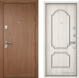 Дверь в офис белый дуб