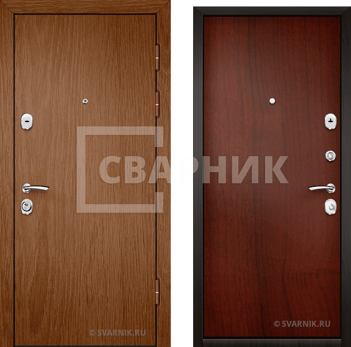 Дверь входная под ключ в офис ламинат — ламинат — фото 1
