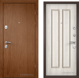 Дверь входная вторая в квартиру ламинат — массив