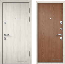 Дверь на дачу белый дуб