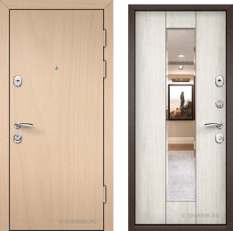 Дверь уличная массив белый дуб