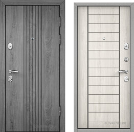 Дверь входная внутренняя в коттедж МДФ — МДФ