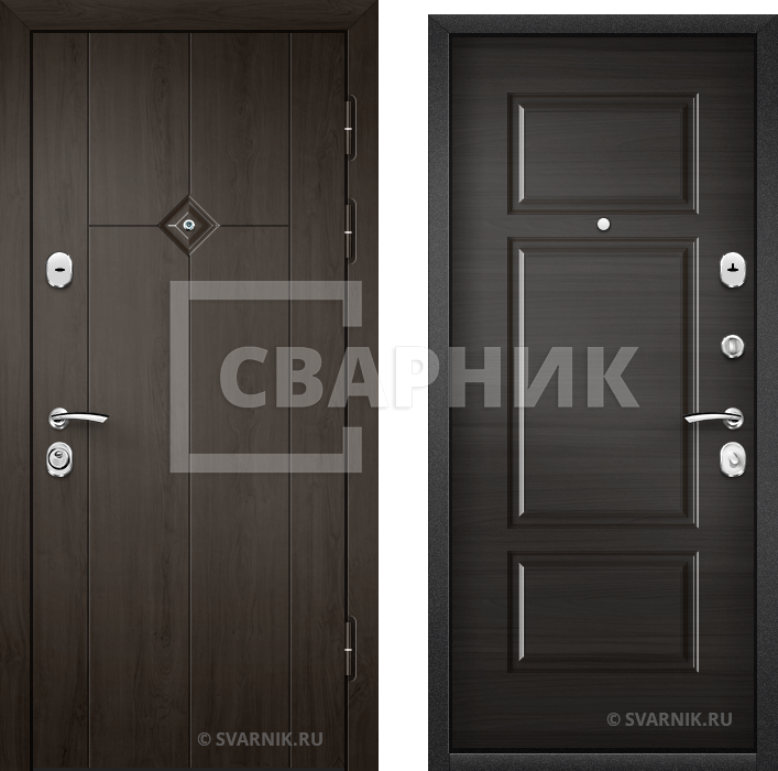 Дверь входная внутренняя в квартиру МДФ — МДФ — фото 1