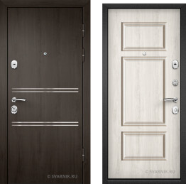 Дверь входная под ключ в дом массив — МДФ