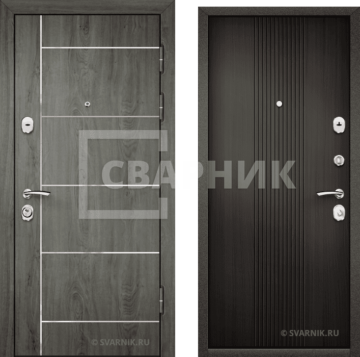 Входная дверь толщина стали 3 мм в дом д3м-047 — фото 1