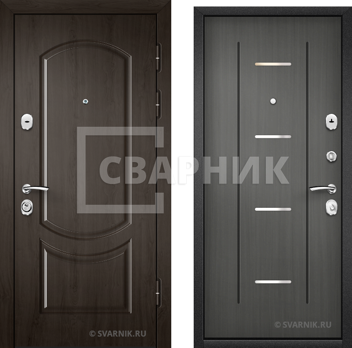 Дверь металлическая внутренняя в офис массив — массив — фото 1