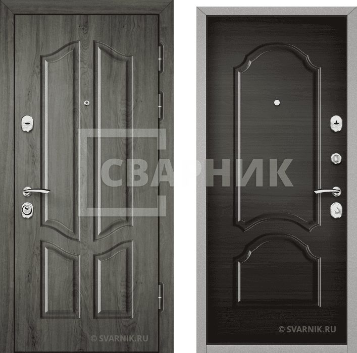 Дверь входная наружная уличная МДФ — МДФ — фото 1