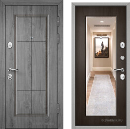 Входная дверь толщина металла 3 мм эконом д3м-044