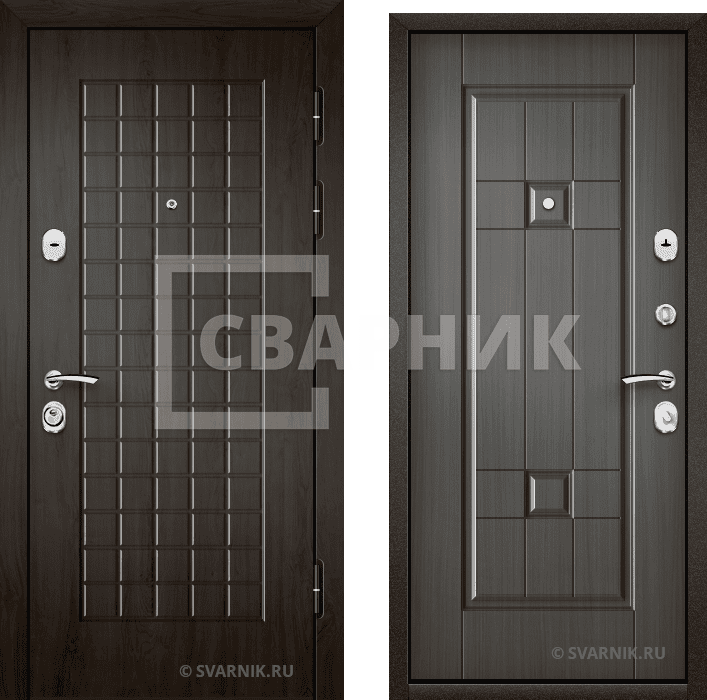 Дверь металлическая трехконтурная в квартиру винорит — винорит — фото 1