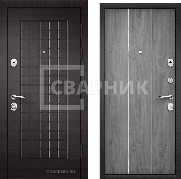 Дверь входная вторая уличная МДФ — МДФ — фото 1