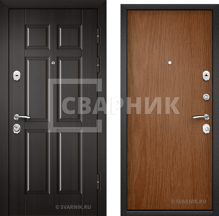 Металлическая дверь 2 мм сталь с завода д2м-176 — фото 1