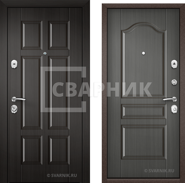 Металлическая дверь внутренние петли с завода ДБП-082 — фото 1