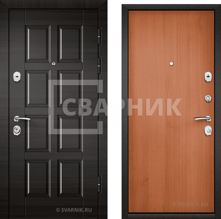 Дверь входная под ключ уличная винорит — ламинат — фото 1