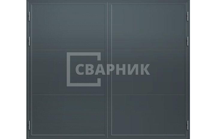 Ворота для склада 3500×4500 СВВ-2527 — фото 1