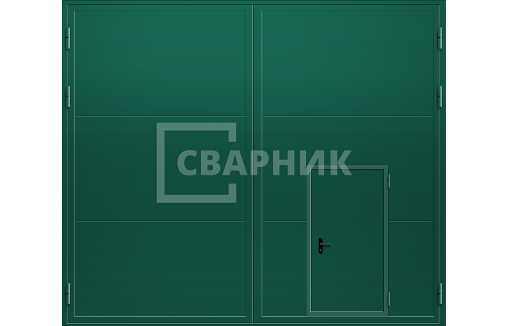 Ворота для склада 3000×4500 СВВ-2546 — фото 1