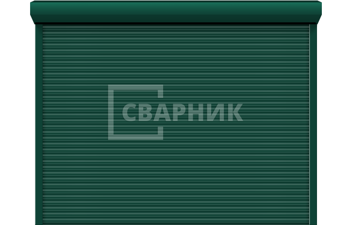 Ворота ролеты для забора 2000×2200 СВВ-1645 — фото 1