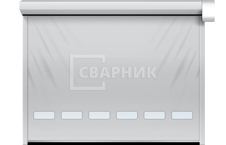 Скоростные спиральные ворота серии HSSD 2700×2000 СВВ-2012 — фото 1
