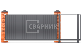 Откатные ворота Дорхан 2500×3000 СВВ-2794