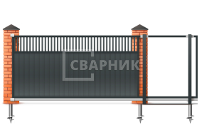 Откатные ворота Hormann 2200×3500 СВВ-2851
