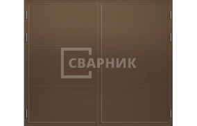 Ворота промышленные распашные утепленные 2500×2500 СВВ-2393