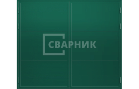 Ворота промышленные секционные из сэндвич панелей 3500×3500 СВВ-2479