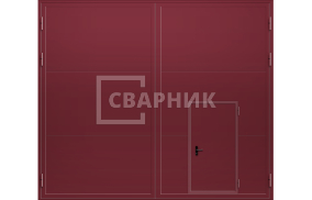 Противопожарные ворота EI-60 4000×4000 ВПМ-РК-99