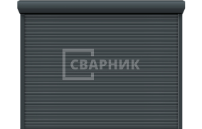 Ворота рольставни антивандальные Алютех с открыванием от взлома 2300×2500 СВВ-1443
