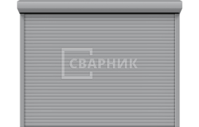 Ворота боковые Алютех с удобством комплектующих и петлями 2200×2400 СВВ-1442