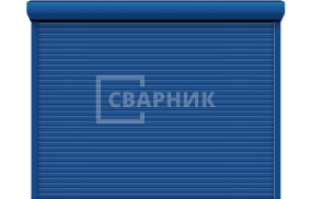 Рулонные ворота с приводом и роликами автоматика 4000×4000 СВВ-1704