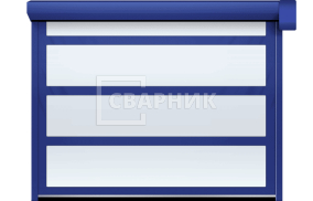 Скоростные спиральные ворота 2400×2100 СВВ-2028