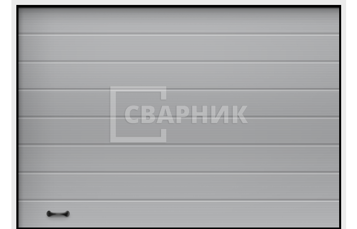 Ворота для автосервиса подъемные 2250×2500 СВВ-8241 — фото 1