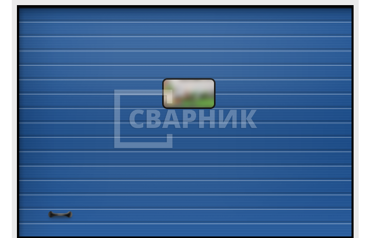 Ворота для цеха подъемные 3000×4500 СВВ-8761 — фото 1