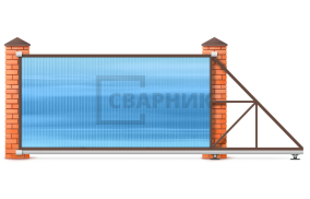 Автоматические ворота Ролтэк 2250×2800 СВВ-3204