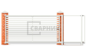 Откатные ворота 4.5 м 4500×1900 СВВ-4754