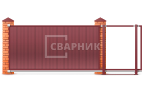 Откатные ворота Faac 2600×1800 СВВ-3329