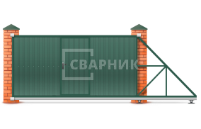 Автоматические ворота 2200×3200 СВВ-3558